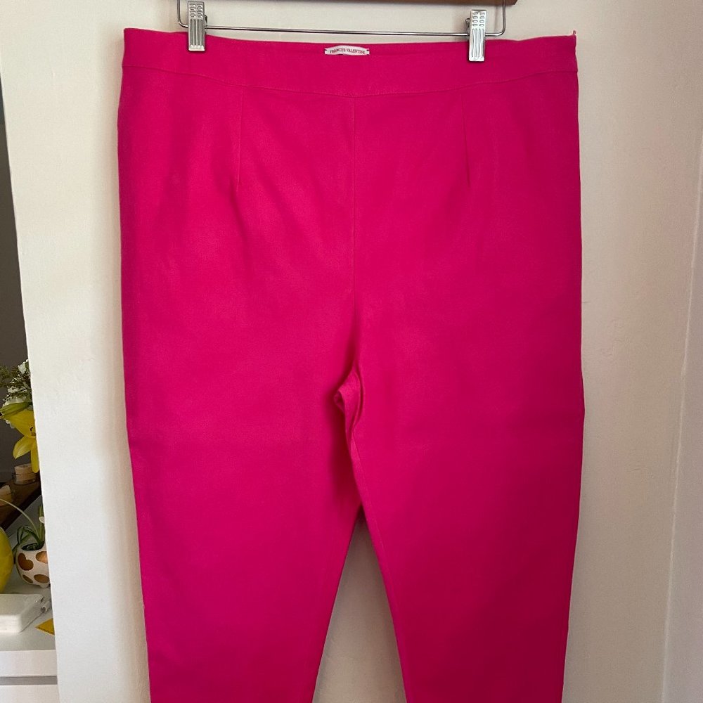 Lucy Stretch Cotton Pant Pink